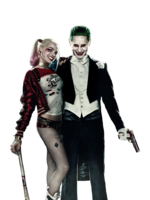 heroes & harley quinn free transparent png image.