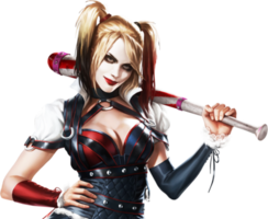 heroes & Harley Quinn free transparent png image.