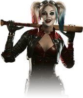 heroes & Harley Quinn free transparent png image.