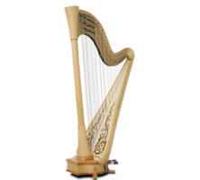 objects & Harp free transparent png image.