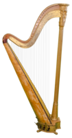 objects & Harp free transparent png image.