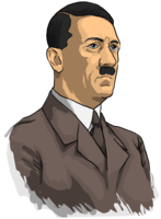 celebrities & Hitler free transparent png image.