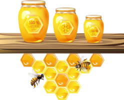 food & Honey free transparent png image.