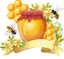 food & Honey free transparent png image.