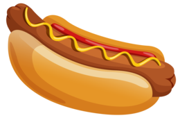 food & Hot dog free transparent png image.