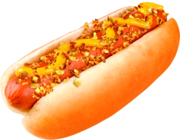 food & hot dog free transparent png image.