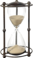 objects & Hourglass free transparent png image.