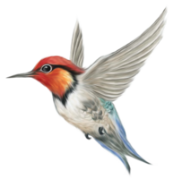 animals & Hummingbird free transparent png image.