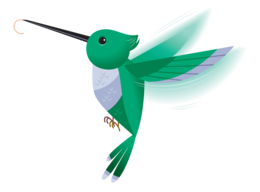 animals & hummingbird free transparent png image.