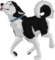 animals & Husky free transparent png image.