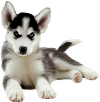 animals & Husky free transparent png image.