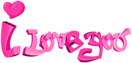 words phrases & I love you free transparent png image.