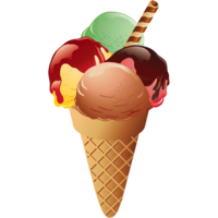 food & Ice Cream free transparent png image.