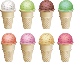 food & Ice Cream free transparent png image.