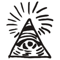 symbols & Illuminati free transparent png image.