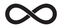 alphabet & Infinity free transparent png image.