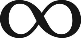 alphabet & Infinity free transparent png image.