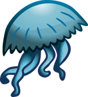 animals & Jellyfish free transparent png image.