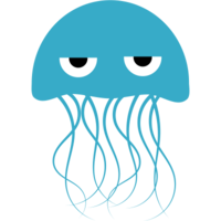 animals & Jellyfish free transparent png image.