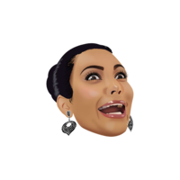 celebrities & Kim Kardashian free transparent png image.