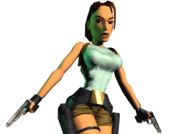 heroes & Lara Croft free transparent png image.