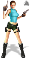 heroes & Lara Croft free transparent png image.