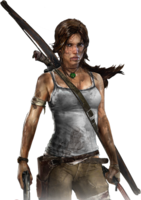 heroes & Lara Croft free transparent png image.