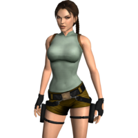 heroes & Lara Croft free transparent png image.