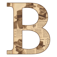 alphabet & B free transparent png image.