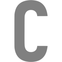 alphabet & C free transparent png image.