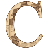 alphabet & C free transparent png image.