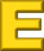 alphabet & E free transparent png image.