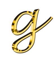 alphabet & G free transparent png image.