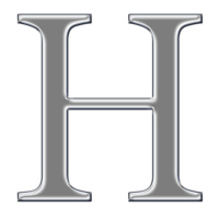 alphabet & H free transparent png image.