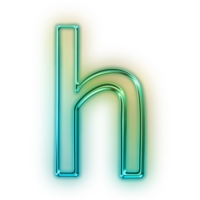 alphabet & H free transparent png image.