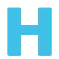 alphabet & H free transparent png image.