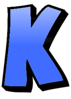 alphabet & K free transparent png image.