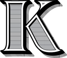 alphabet & K free transparent png image.