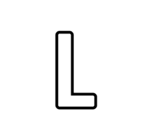 alphabet & L free transparent png image.