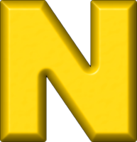 alphabet & n free transparent png image.