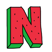 alphabet & N free transparent png image.