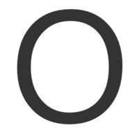 alphabet & O free transparent png image.