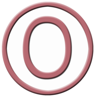 alphabet & O free transparent png image.