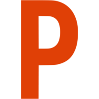 alphabet & P free transparent png image.