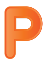 alphabet & P free transparent png image.