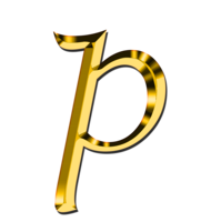 alphabet & P free transparent png image.