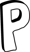 alphabet & P free transparent png image.