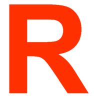 alphabet & R free transparent png image.