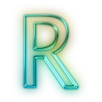 alphabet & R free transparent png image.