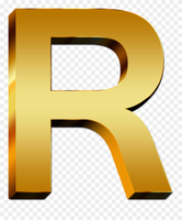 alphabet & R free transparent png image.